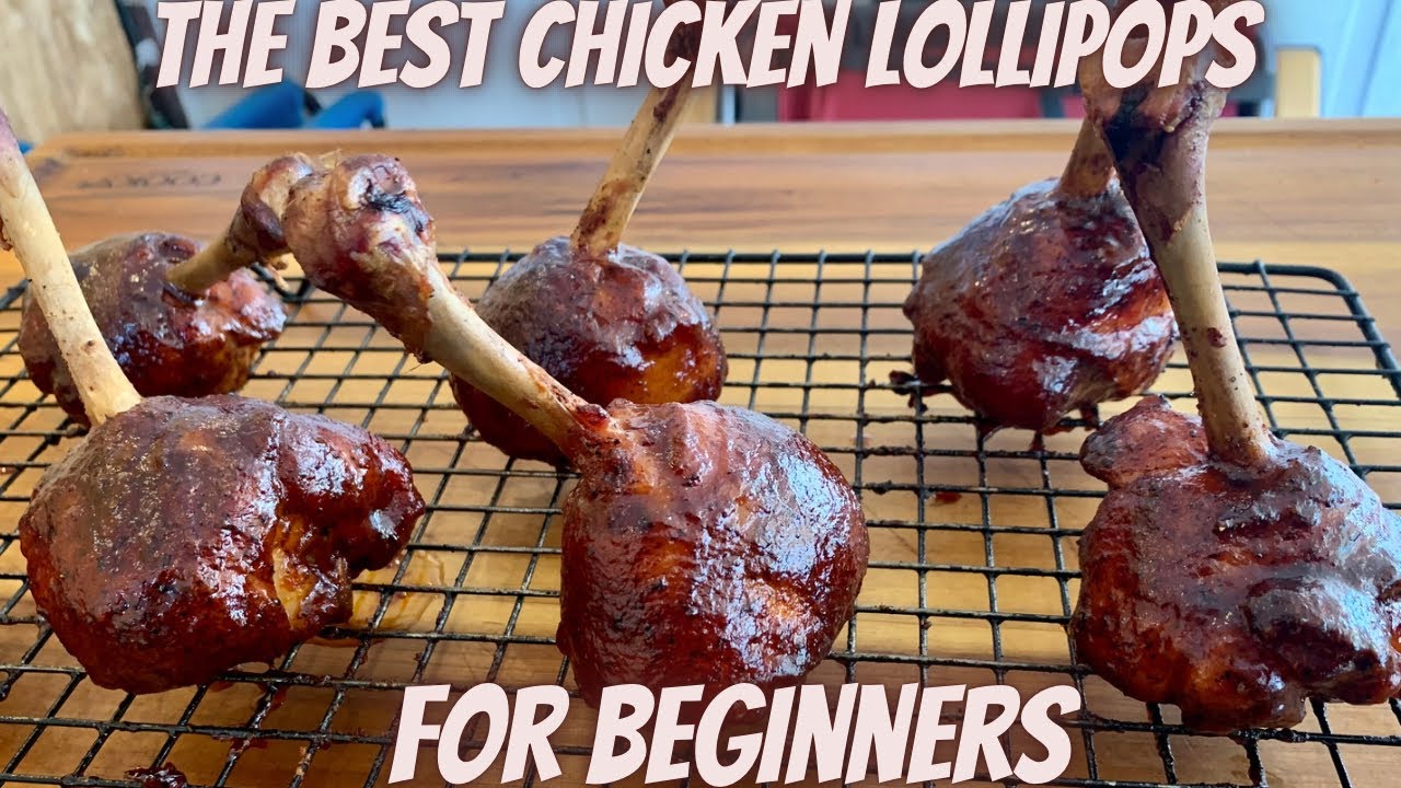 Best Way to Smoke Chicken Lollipops - Pellet Grills - BBQ chicken legs @howtobbqright