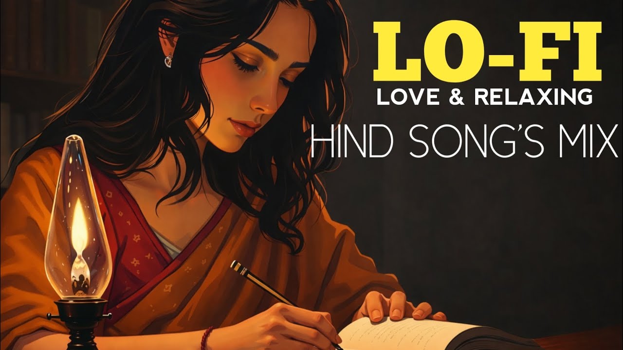 Lo-Fi Love Songs 💖 | Relaxing Hindi LoFi Mix 🎧 | Chill & Study