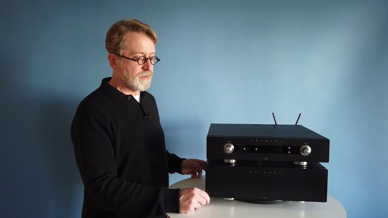 PRE35 Preamplifier and A35.2 Stereo Amplifier