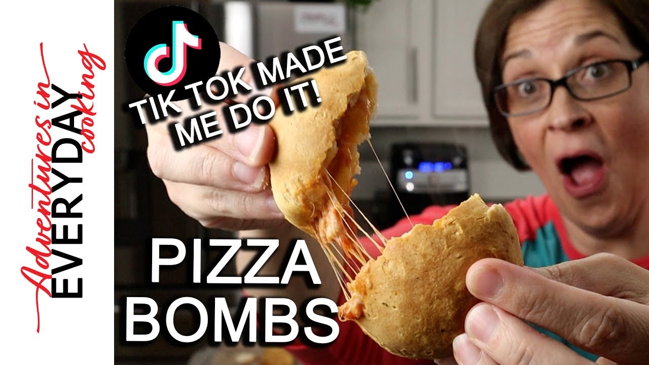 Tik Tok Made Me Do It again. Let's do this, Pizza Bombs!
