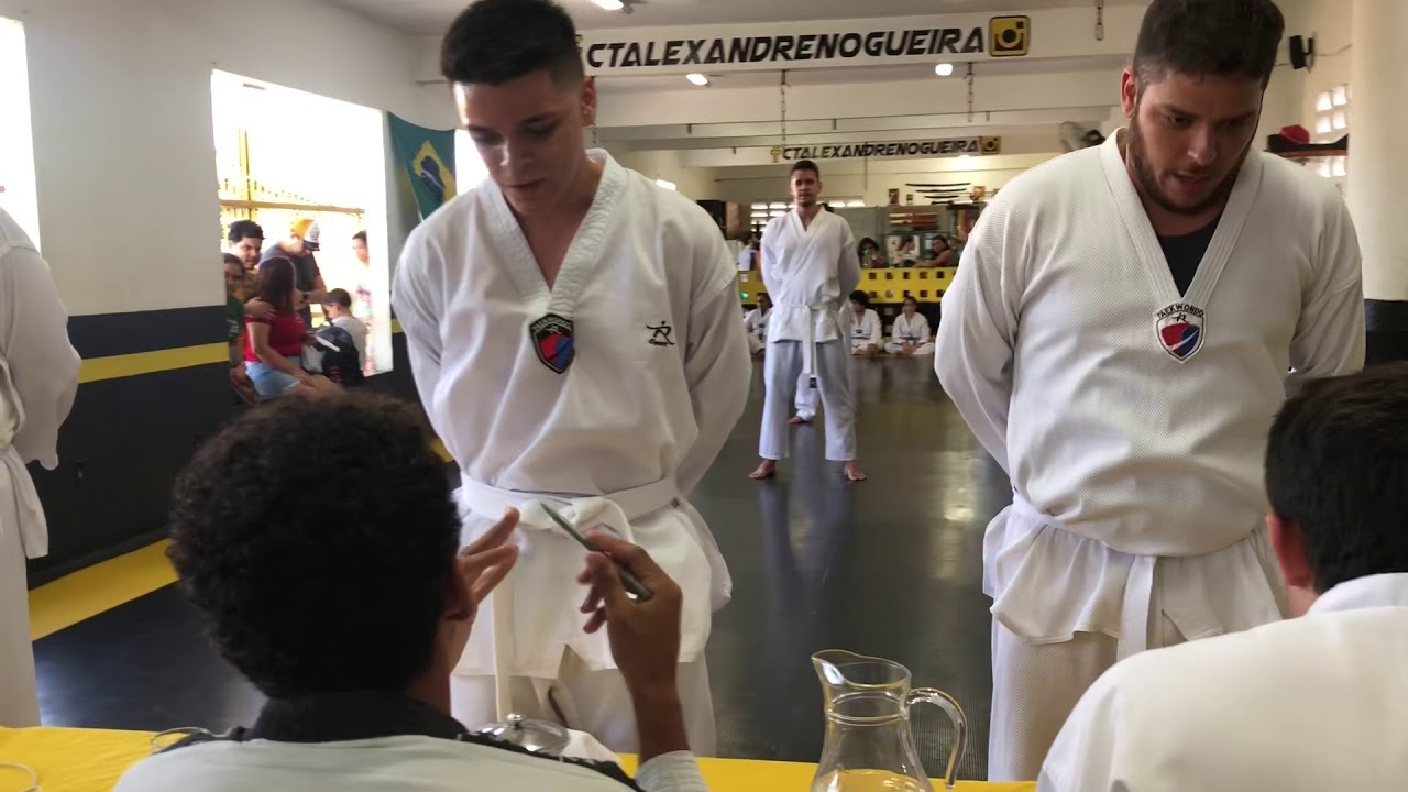 Exame de Faixa Branca - 07/09/2019 - @CTalexandrenogueira - Taekwondo
