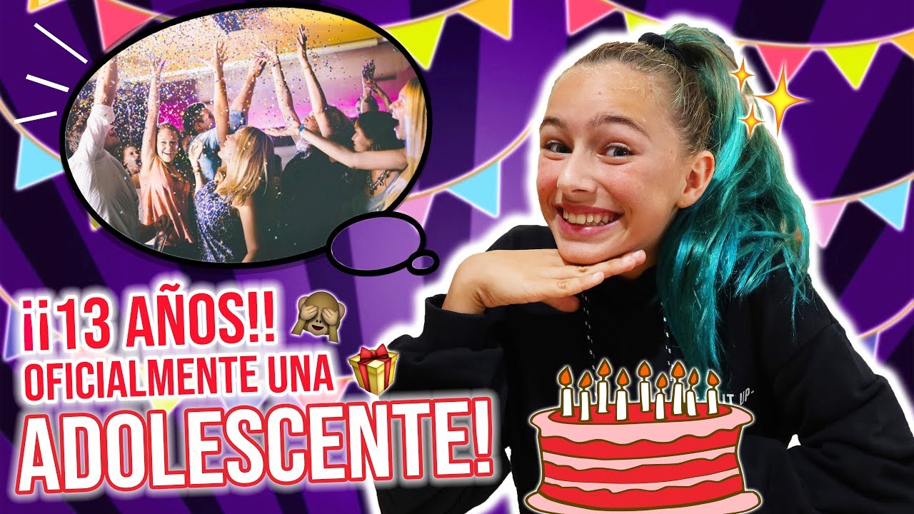 ELAIA CUMPLE 13 AÑOS 🎂¡OFICIALMENTE es una ADOLESCENTE! 😱Familia Carameluchi