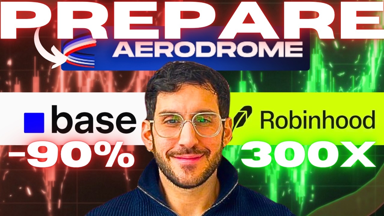 I FOUND the 100X AERO TOKEN of ROBINHOOD (Aerodrome Finance Crypto Price Prediction)