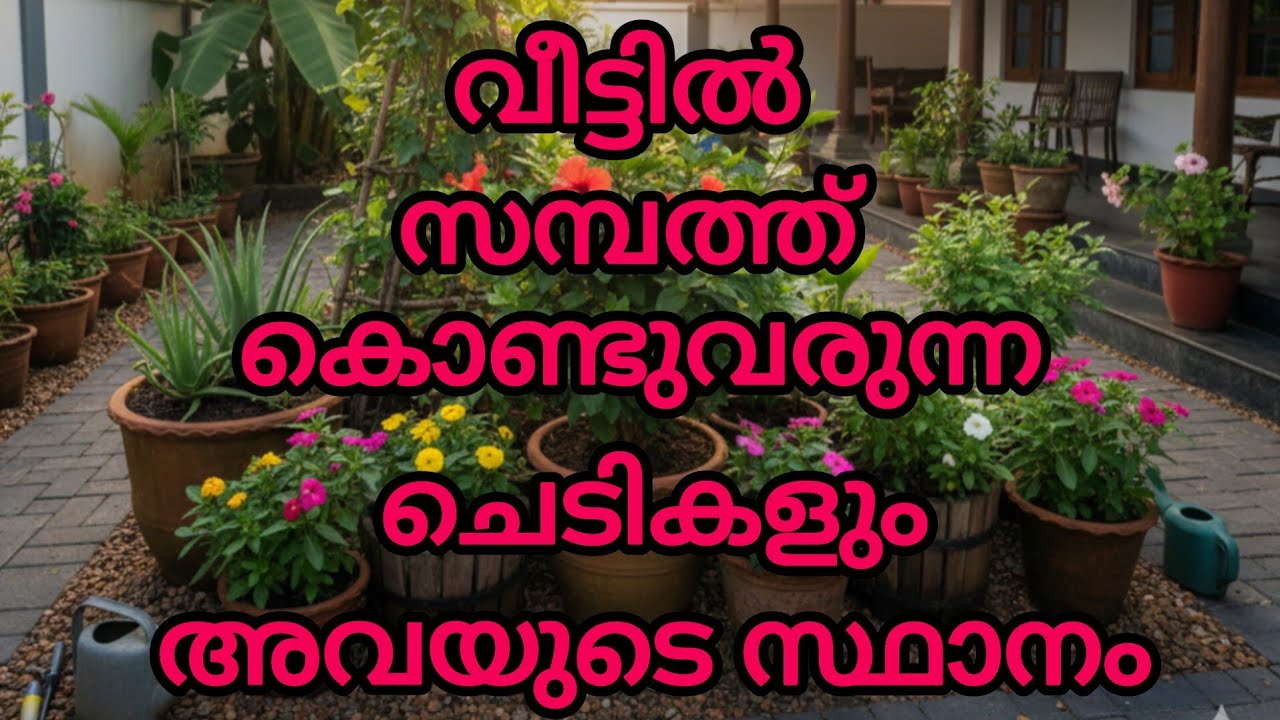 സമ്പത്ത് തരുവാൻ വളർത്താവുന്ന ചെടികൾചെടികൾ #viralvideo #vaastu 