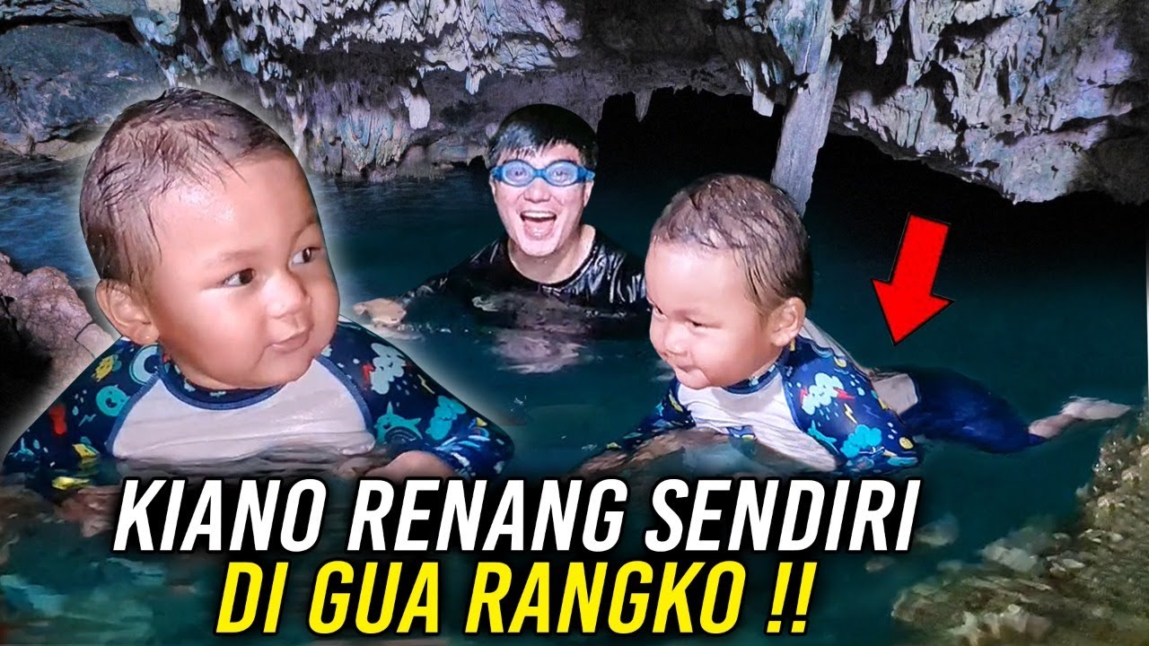 KIANO BERANI MASUK KE DALAM GOA YANG GELAP ‼️ BAIM TAKUT ADA BINANTANG BUAS ..