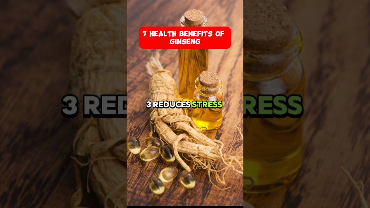 health benefits of ginseng #healthy