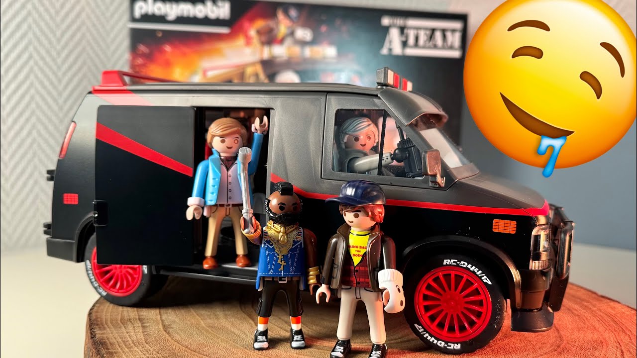 Playmobil the A-Team unboxing and putting together (70750)