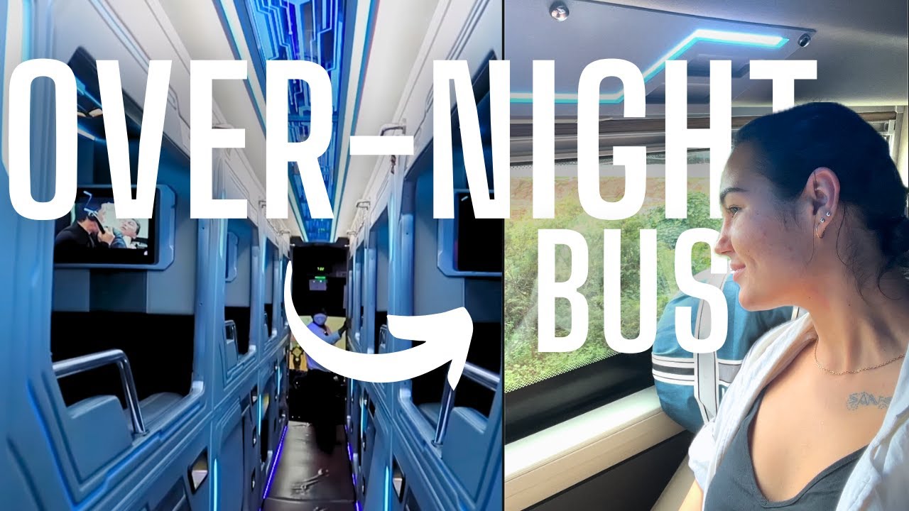 THE MOST LUXURY SLEEPER BUS IN VIETNAM! 🇻🇳 South East Asia TRAVEL VLOG | Hoi An - Ho Chi Minh City