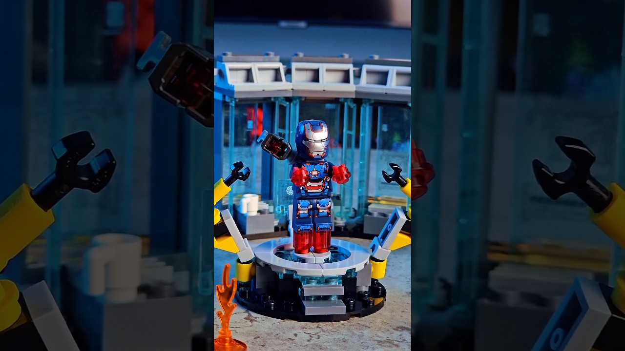 Armería de Iron Man de LEGO Marvel 😎💥