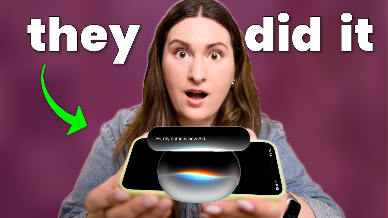 Новая Siri от Apple &mdash; это просто нечто!