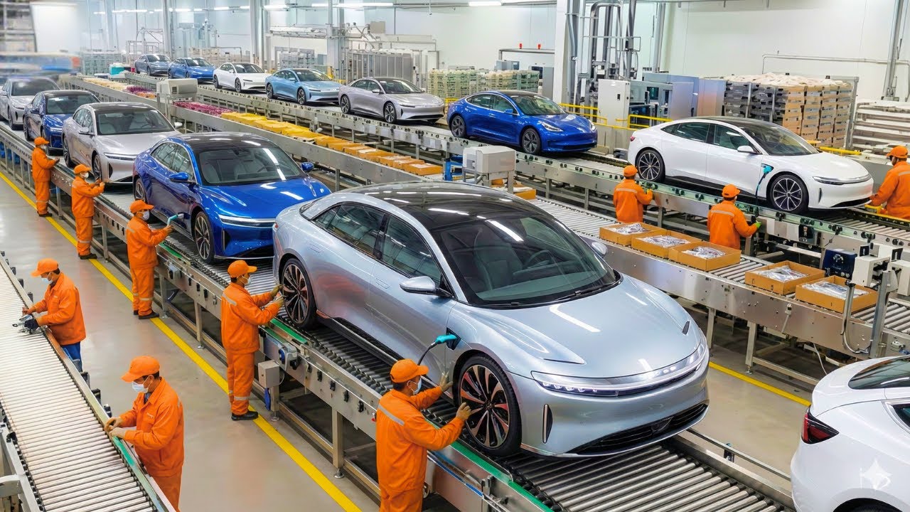 The Most Advanced EV Factory on Earth: Full Documentary Tour