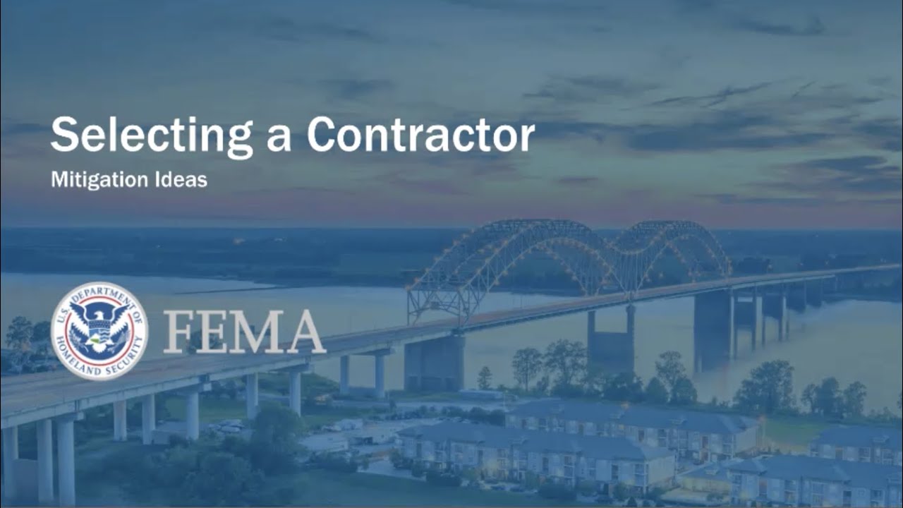 Selecting a Contractor