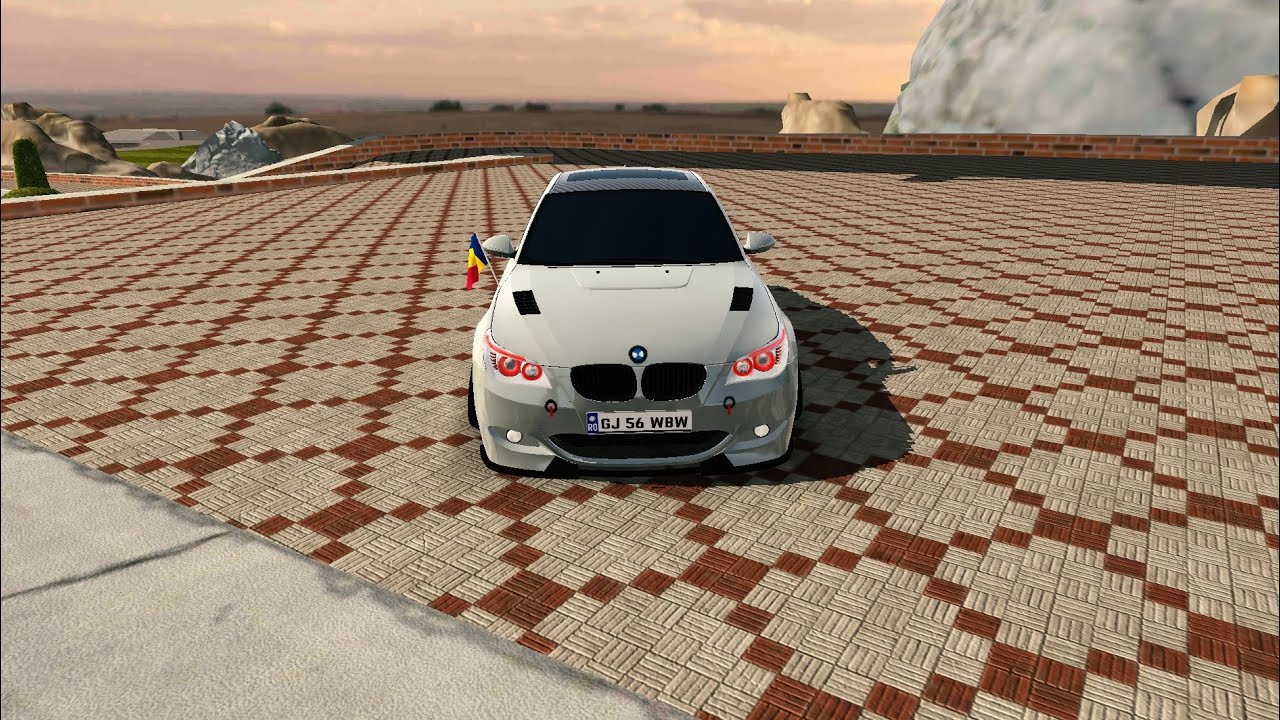 Am tunat bmwul e60,CAR PARKING RP ROMÂNIA 