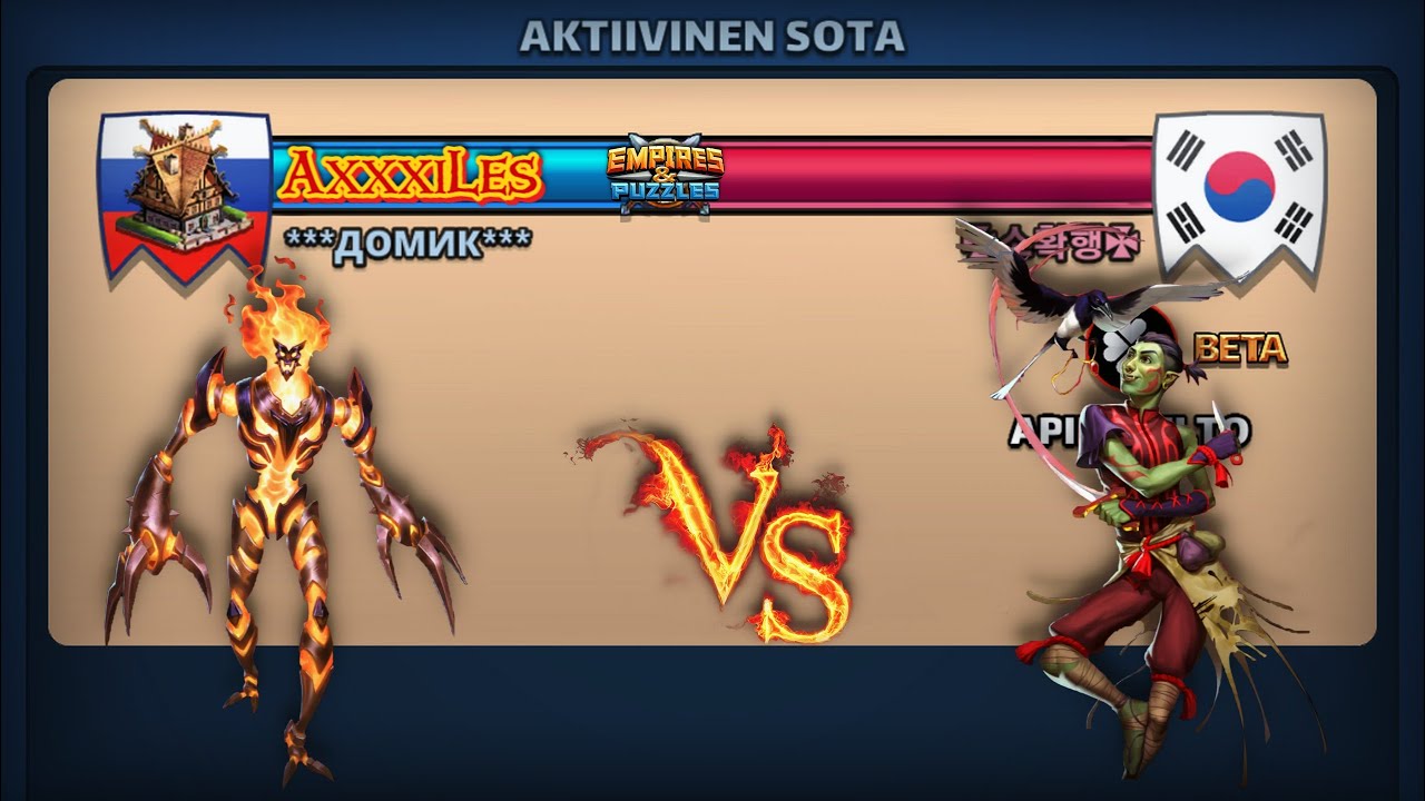 Война ➤ Поле клевера ➤ Домик vs Корейцы #empiresandpazzles