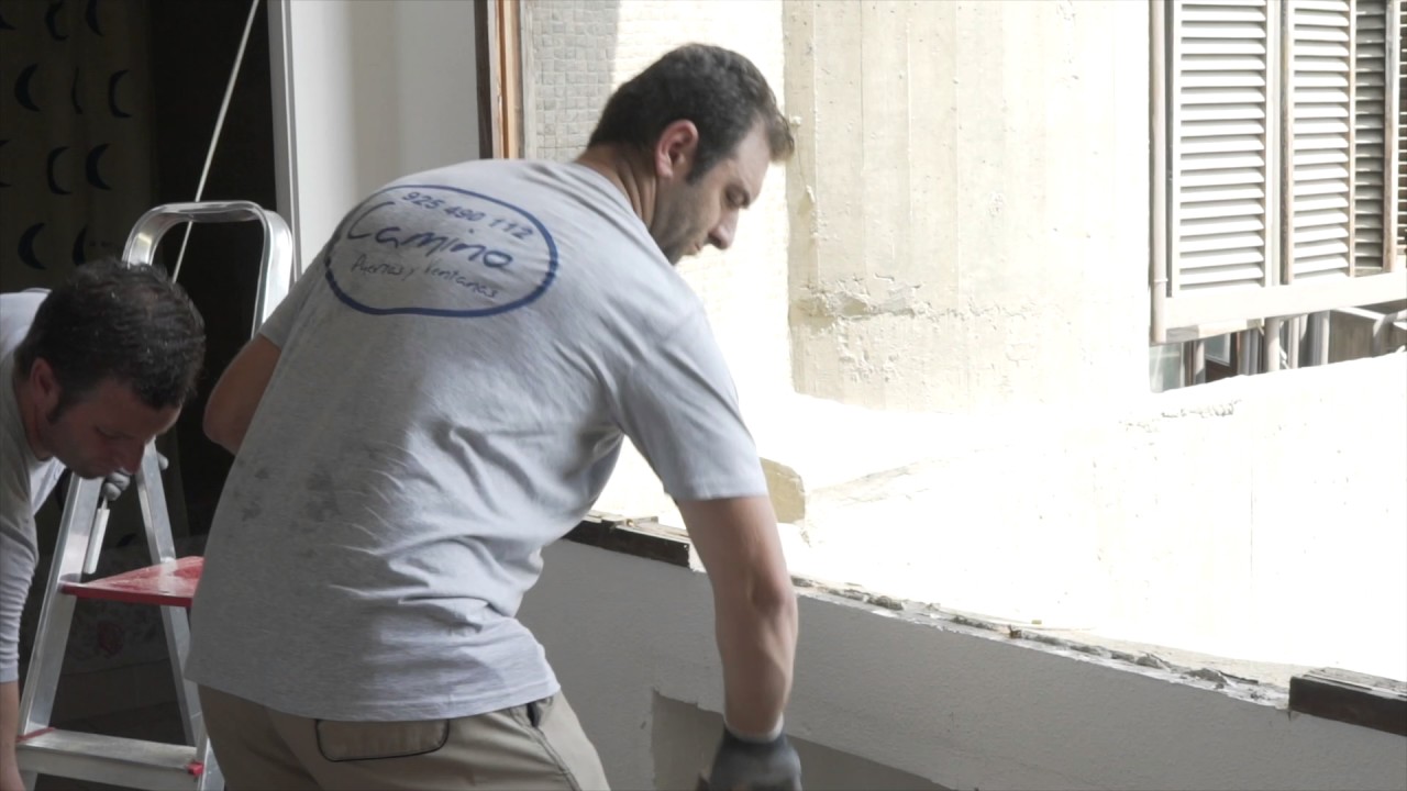 MONTAJE DE VENTANA DE PVC EN PISO DE MADRID POR VENTANAS CAMINO