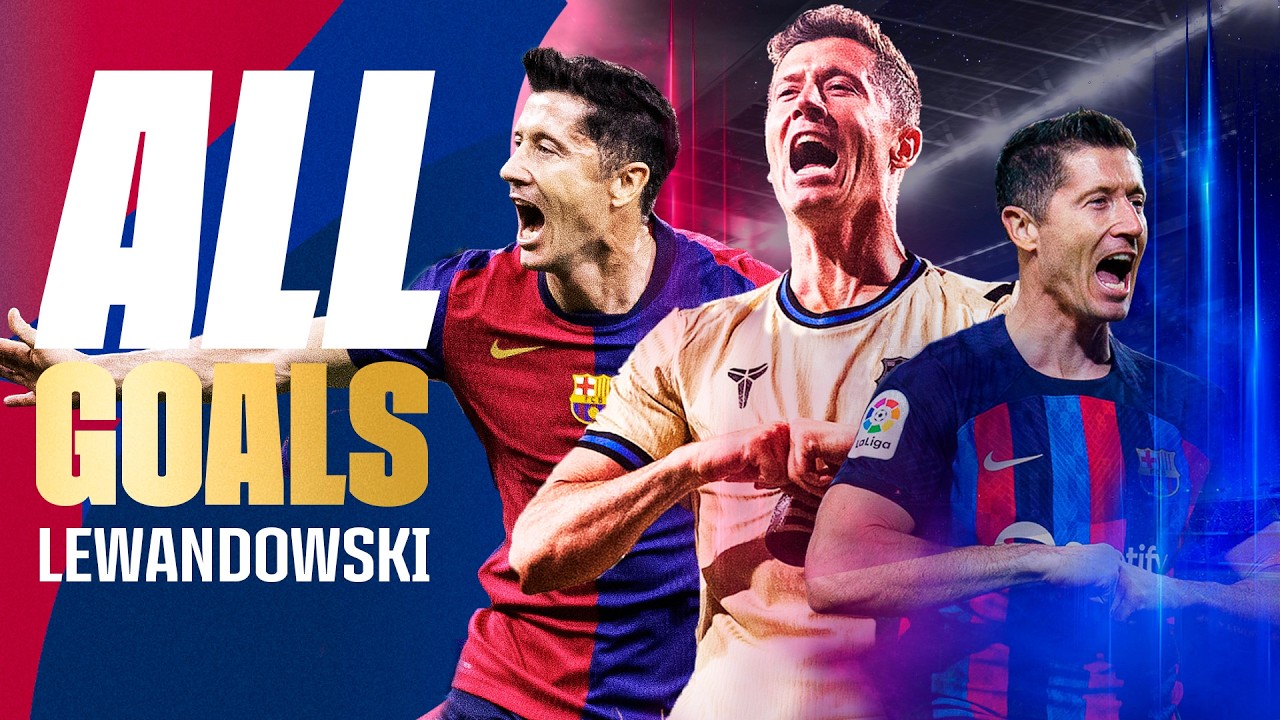 🔥 EVERY LEWANDOWSKI GOAL with FC BARCELONA 🔵🔴