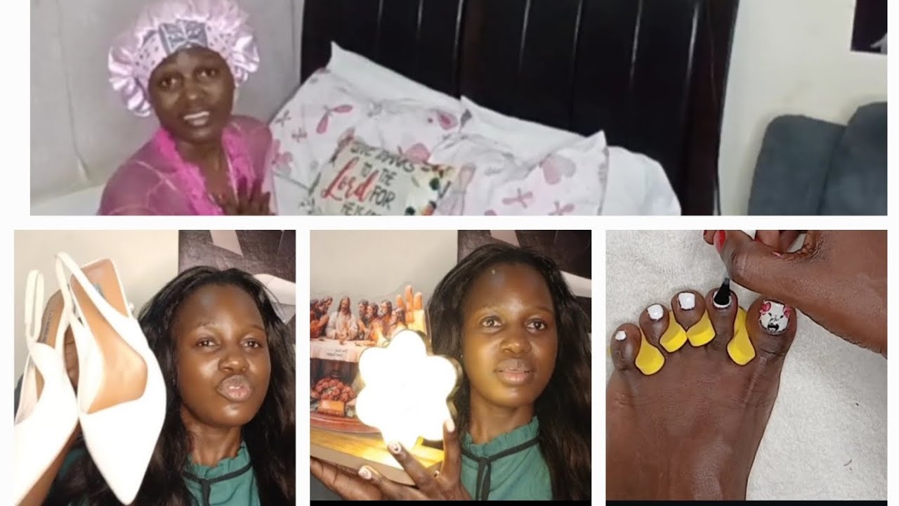 BEDROOM SETTING,BEDROOM TALKING +PEDICURE @HOME++ALTAR SETTING++THRIFT  SHOPPING