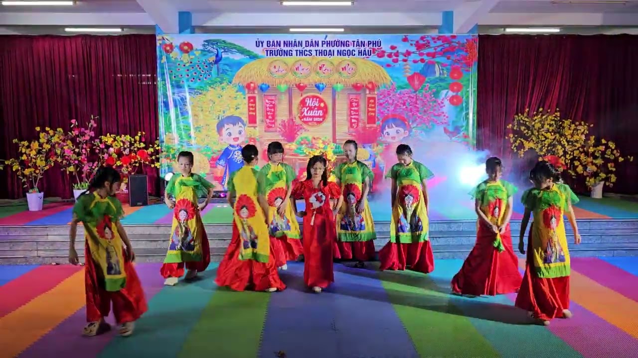 Trường THCS Thoại Ngọc Hầu - Hội Xuân 2026 - Xuân Họp Mặt - 6A3, 6A4&6A5