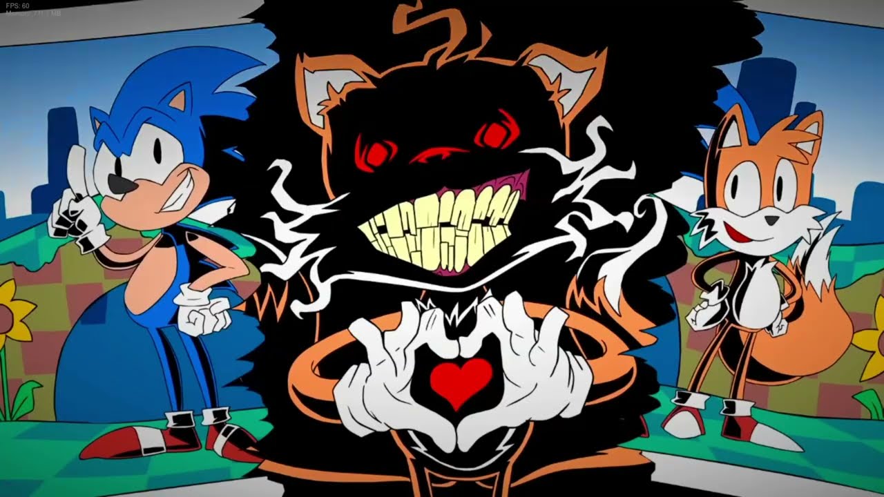 FNF | Vs Mania Retake - Sonic.exe / Secret History Tails | Mods/Hard/Gameplay |