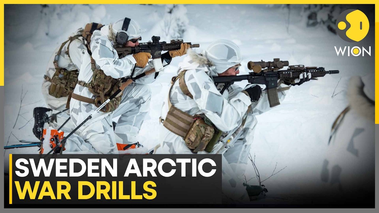 Sweden’s Elite Troops Hold Arctic War Drills As Forces Train For Combat In Extreme Snow | WION