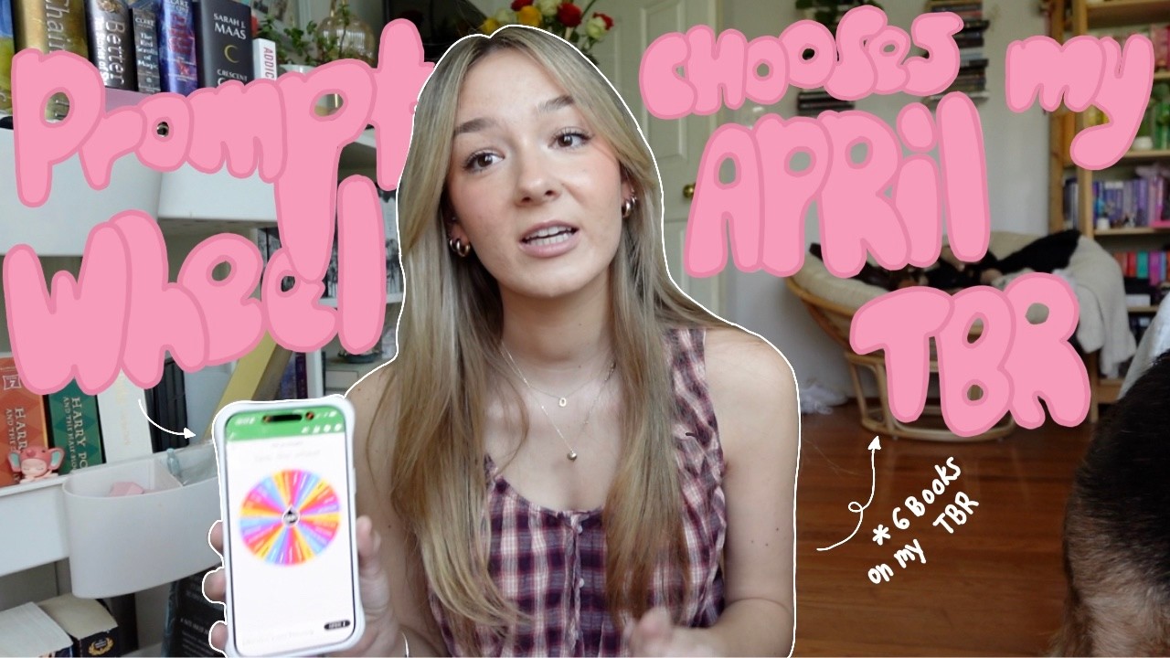 TBR prompt jar chooses my APRIL reads 🌷🪩 *my April tbr*