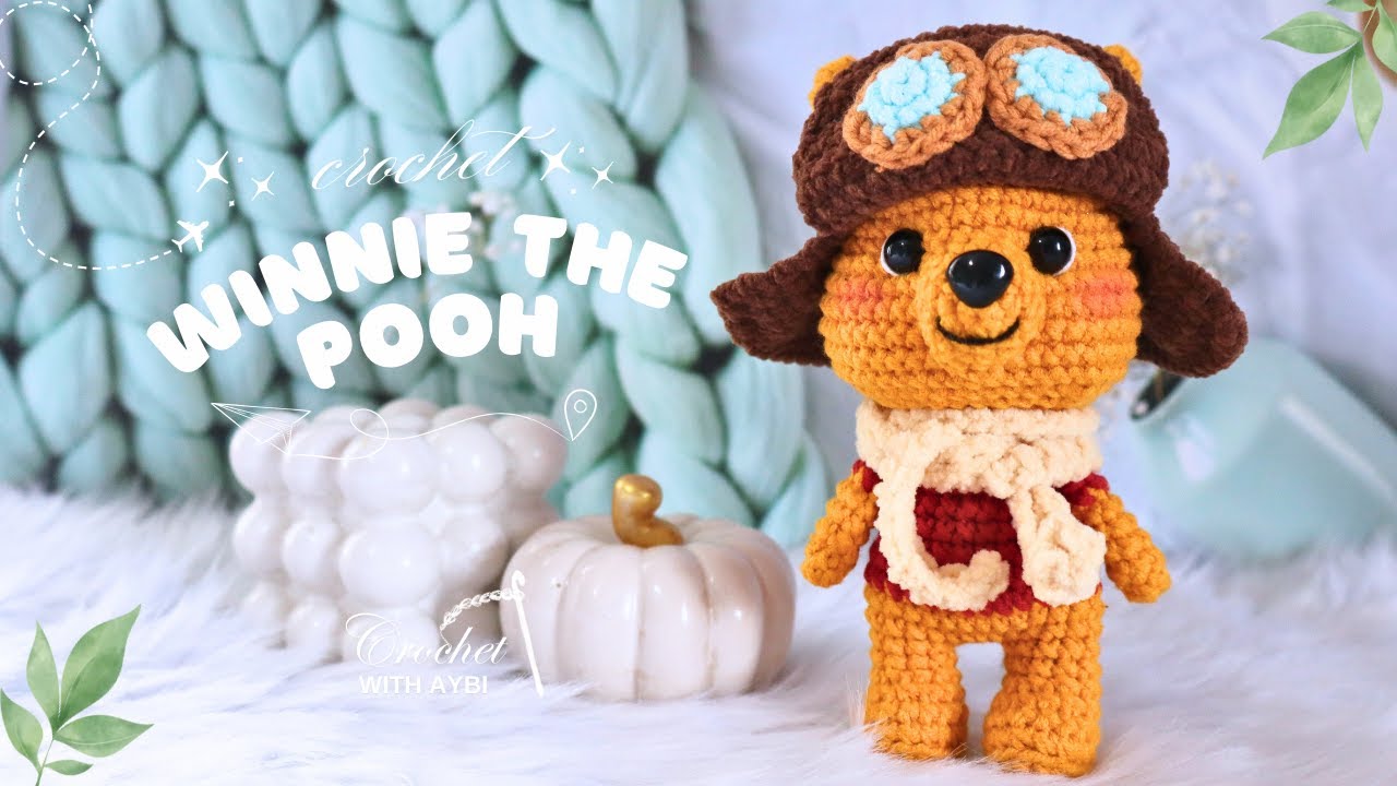 Winnie the Pooh Crochet Part 2 | 🇺🇲🇪🇦 Sub | FREE PATTERN & TUTORIAL #crochet #amigurumitutorial