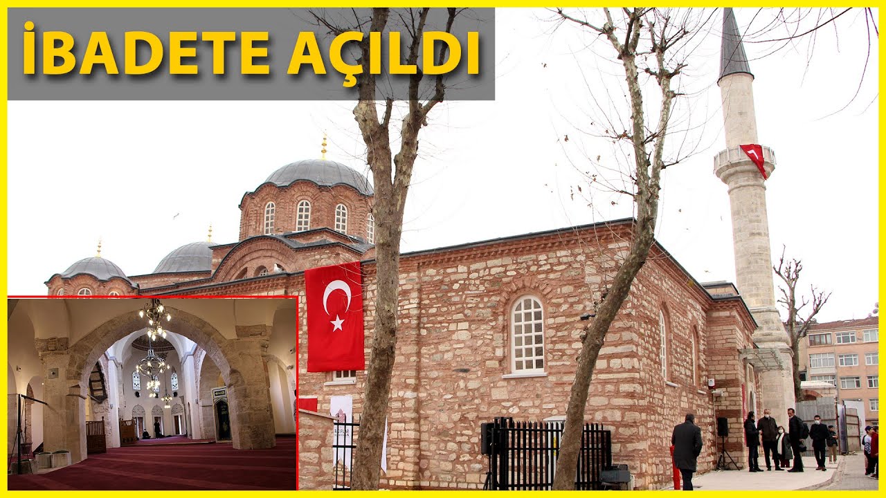 Restorasyonu Yapılan Fethiye Camii İbadete Açıldı