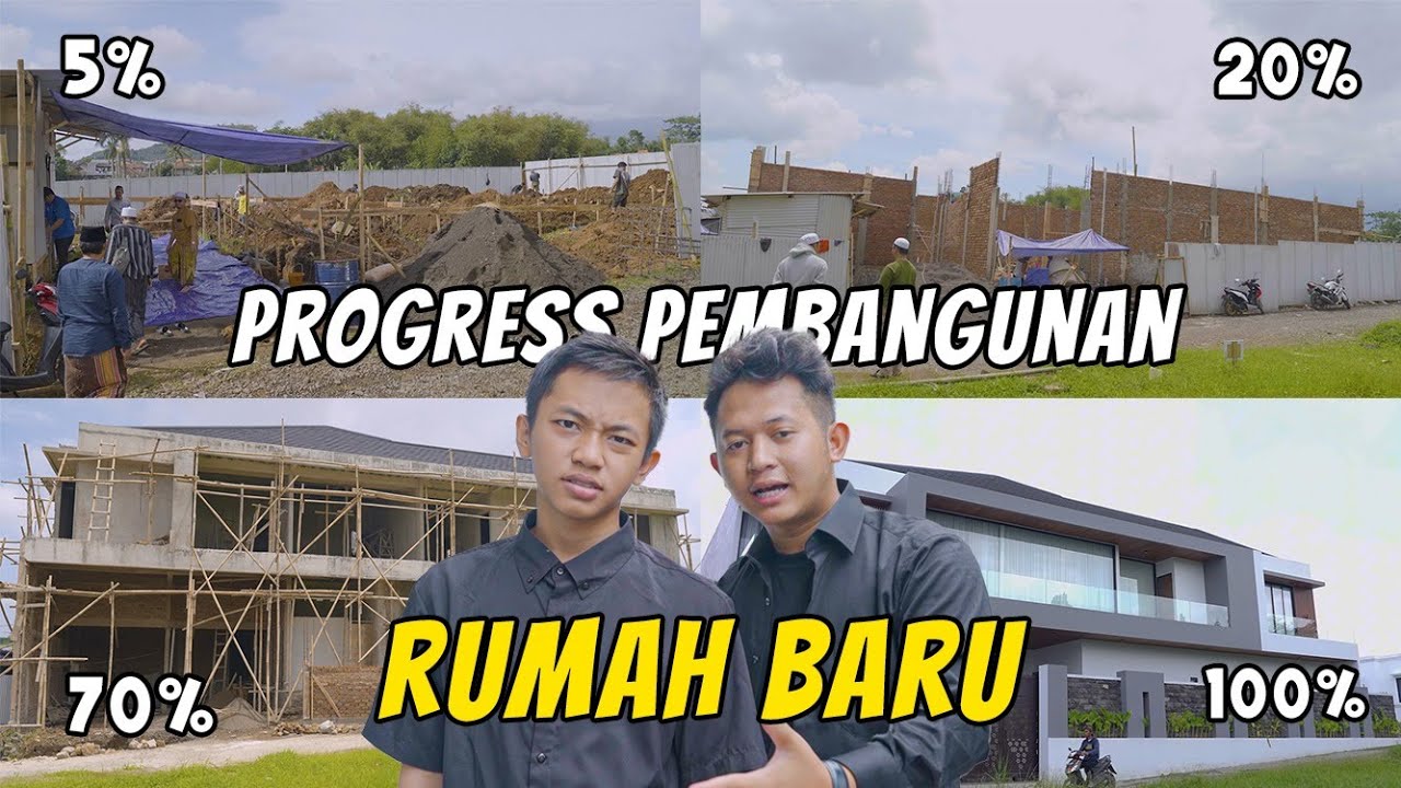 Progress Pembangunan Rumah Baru Diwan dari Awal Sampai Selesai 😍😍‼️