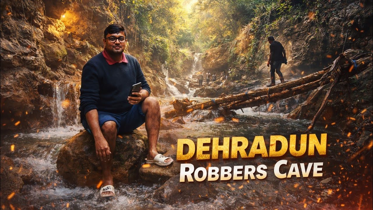 Robbers Cave (जिसे स्थानीय रूप से गुच्चुपानी भी कहते हैं) Dehradun का सबसे मशहूर और रोमांचक पर्यटन 