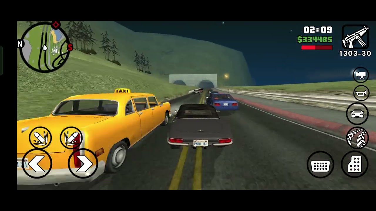 GTA SA —Leaving the city without the troll pass😌