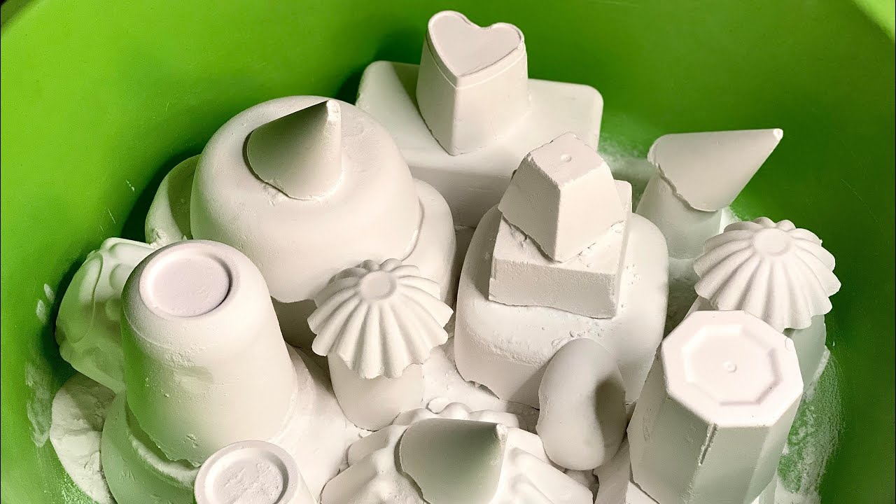 Asmr - Let's make baking soda crunchy and soft at the same time, together( tutorial + result)