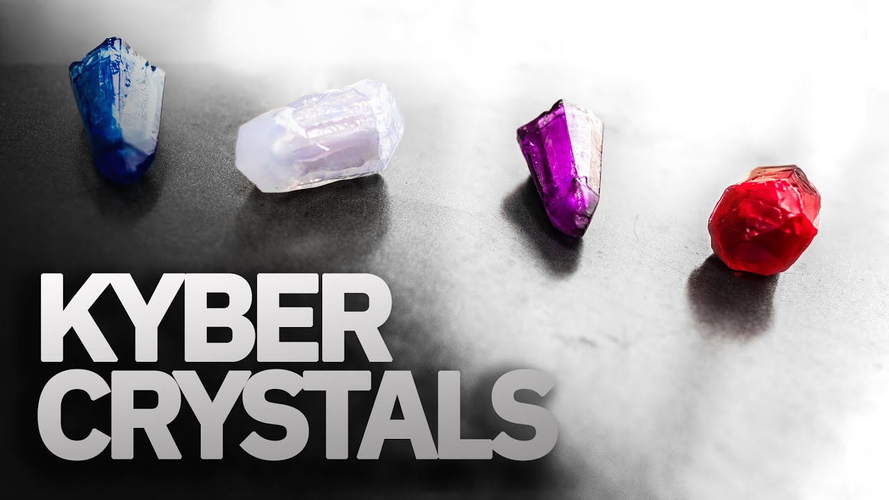 KYBER CRYSTALS IRL from Star Wars Galaxy's Edge!