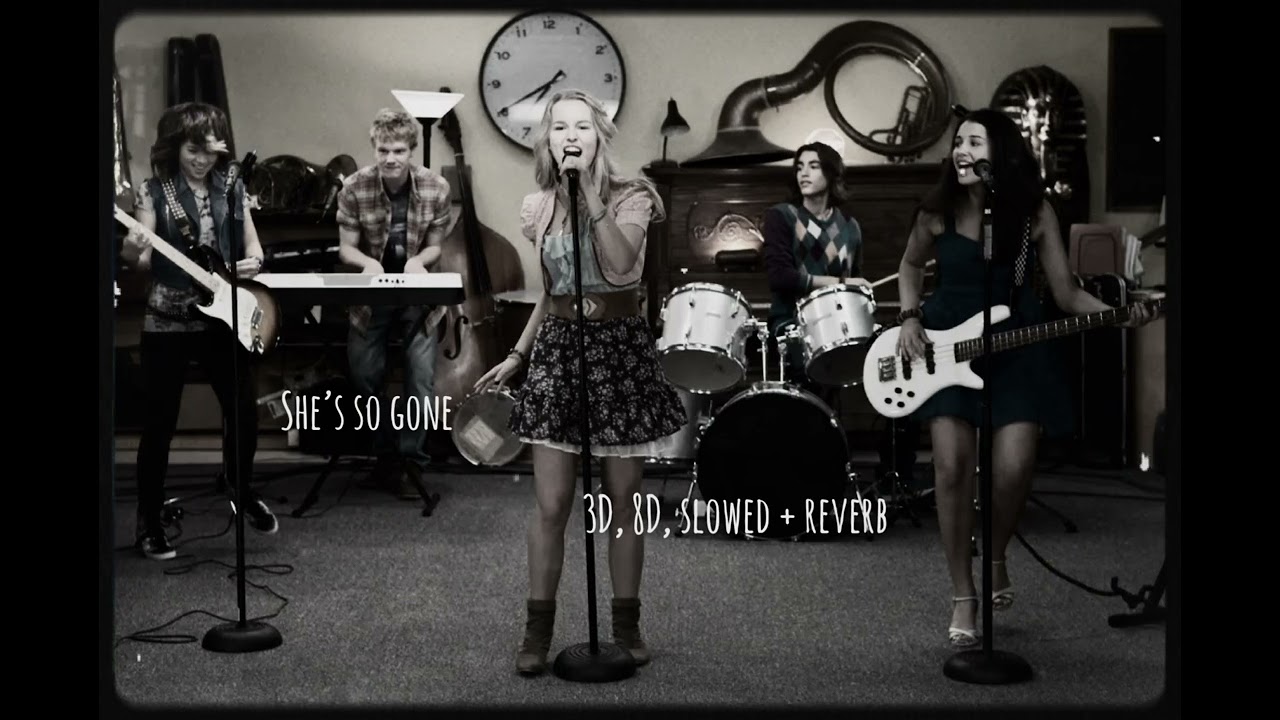 Lemonade mouth - She’s so gone (NAOMI SCOTT) [3D, 8D, slowed + reverb]