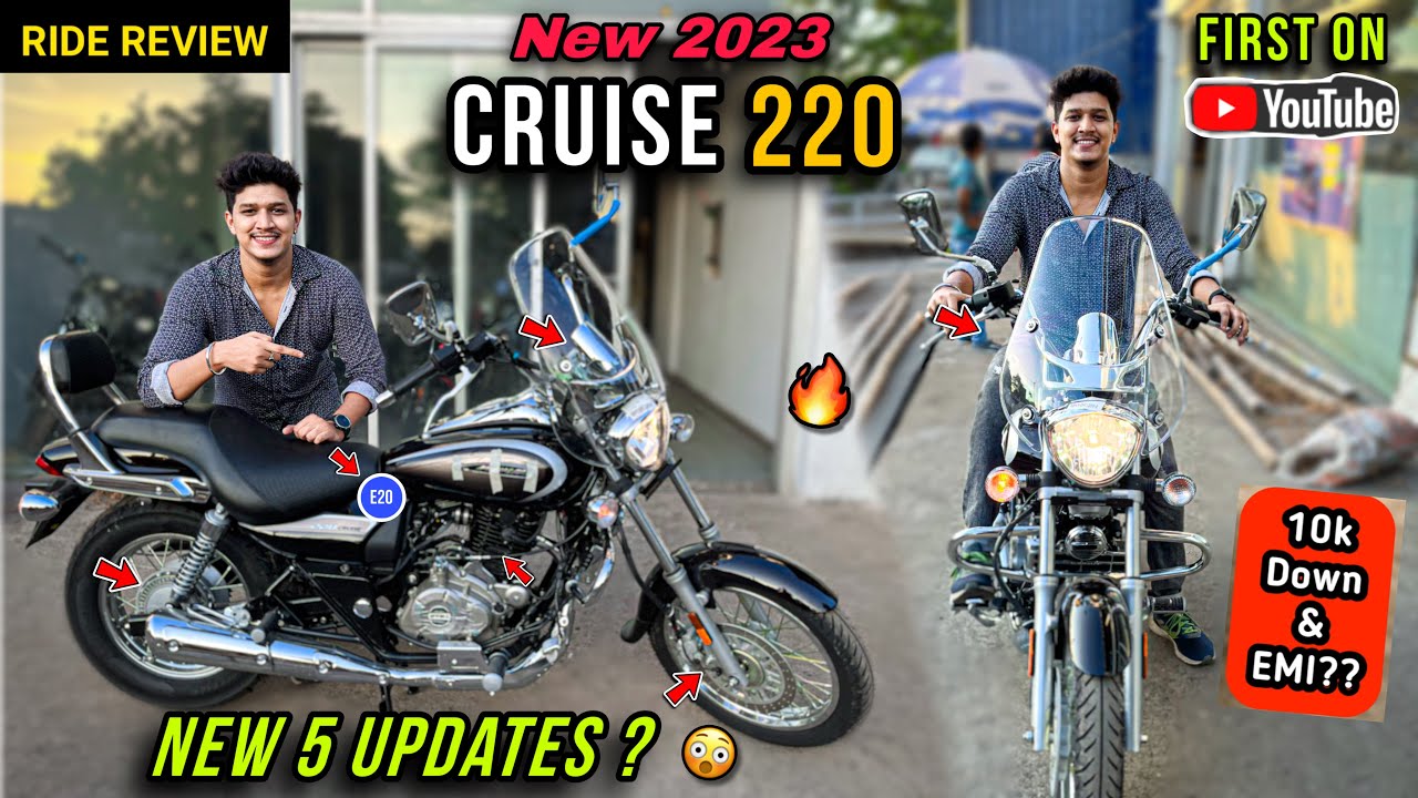 Finally 😱 Bajaj Avenger 220 Cruise E20 Ride Review New model 2023 - New Update Price? Mileage |
