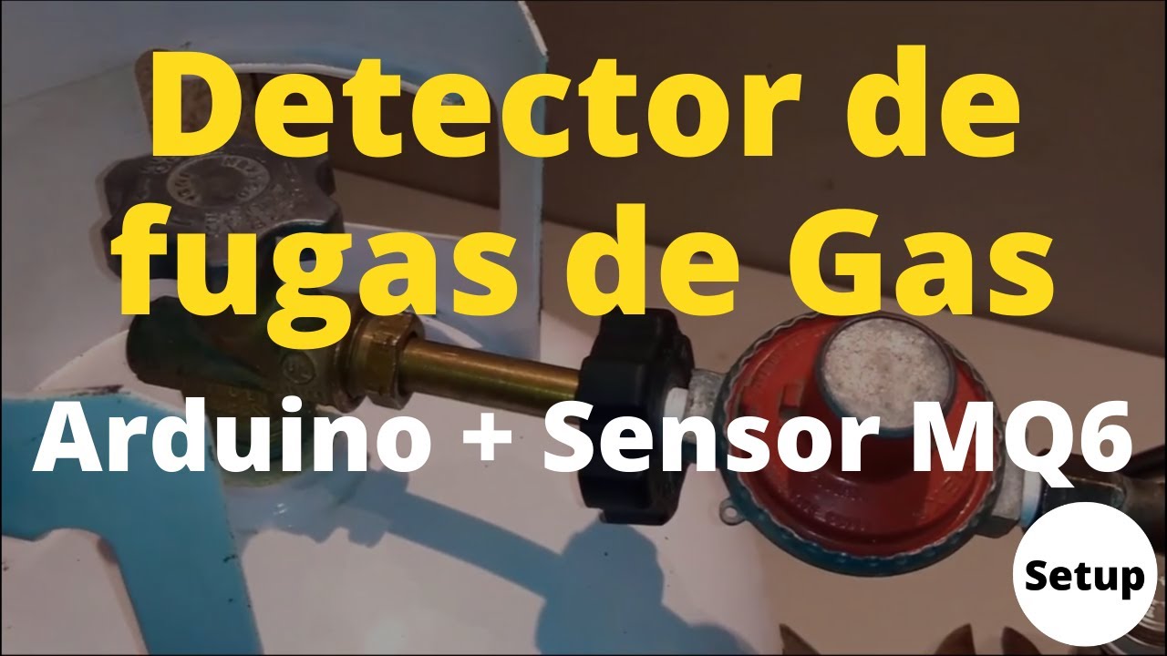 Detector de Fugas de Gas con Arduino - Sensor de Gas MQ6