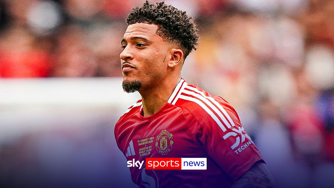 Roma make bid to sign Jadon Sancho from Manchester United