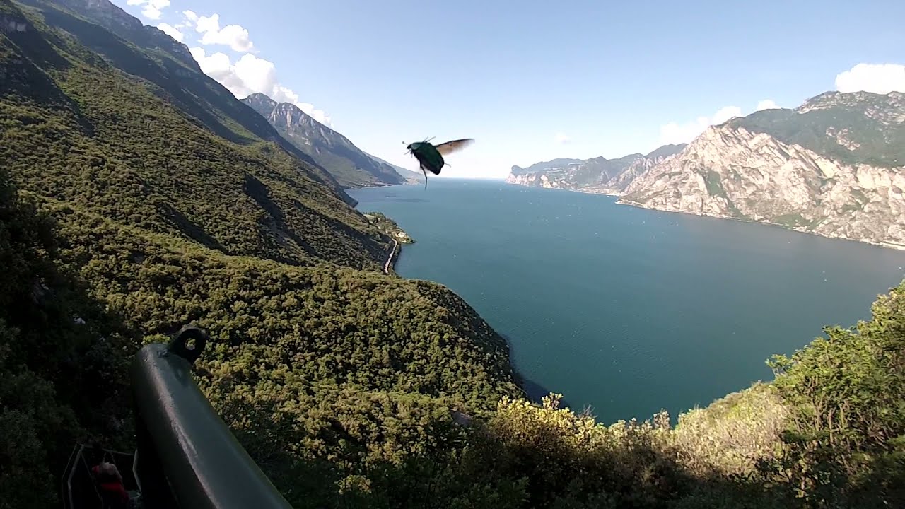 Lake Garda Italian-Sentiero panoramico Busatte Tempesta TN Italia