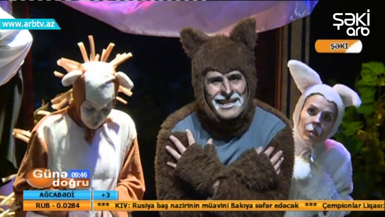 Sheki Dovlet Dram Teatri yeni tamasalar hazirlayir (Gune dogru)