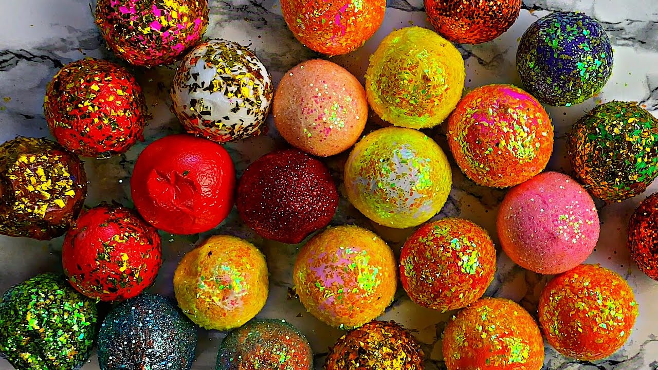 CRACKLING LIGHT PLASTICINE.Slime.Satisfying Compilation.