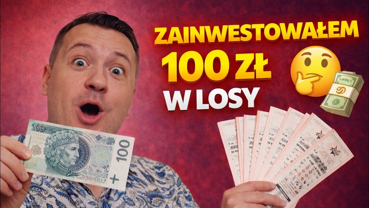 100 ZŁOTYCH W EKSPRES LOSACH Zdrapki Lotto