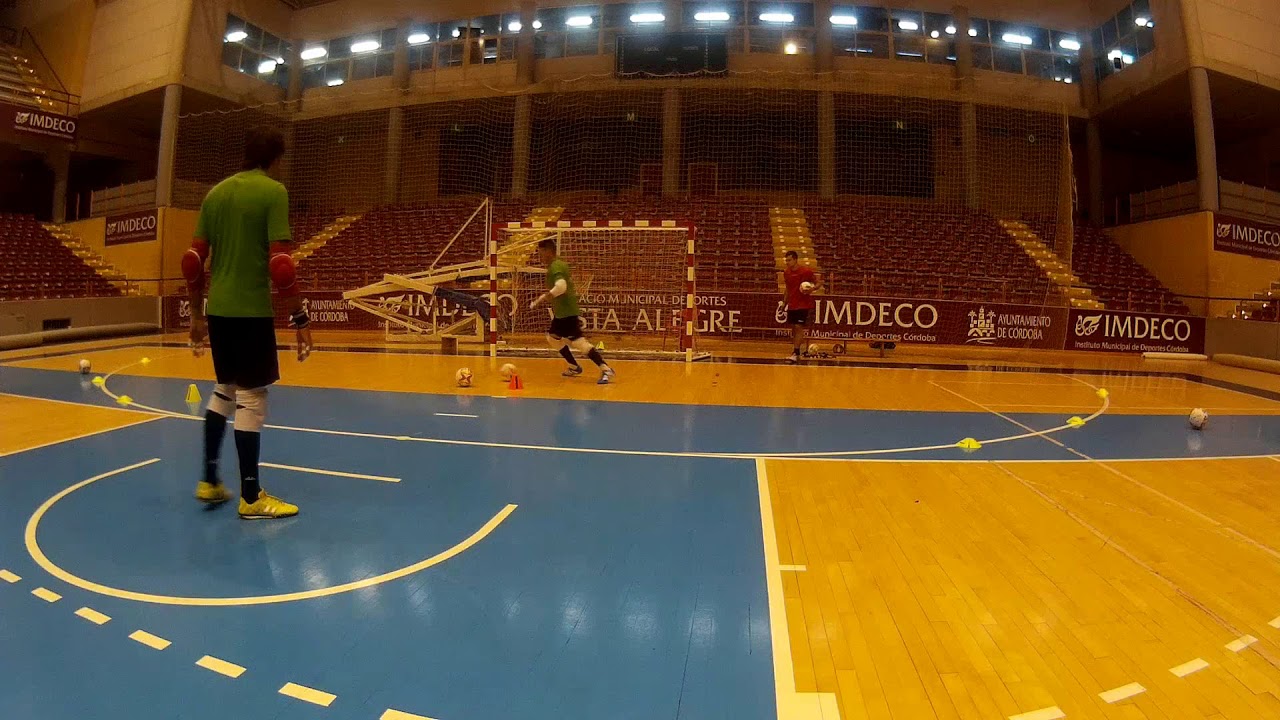 Ejercicio de Acciones de Juego variadas | Itea Córdoba C.F. Futsal | Porteros