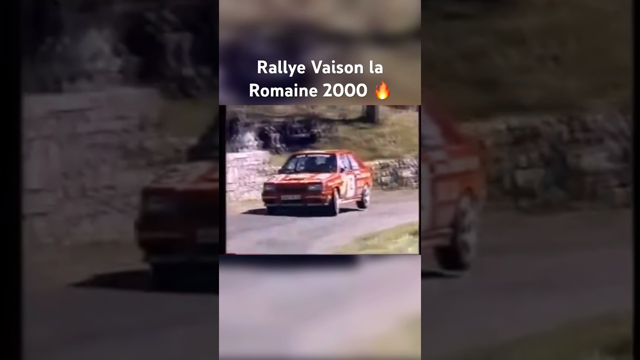 Rallye Vaison la Romaine R11 Turbo BMW M3 Simca Rallye Vive le groupe F #automobile #pourtoi #rally