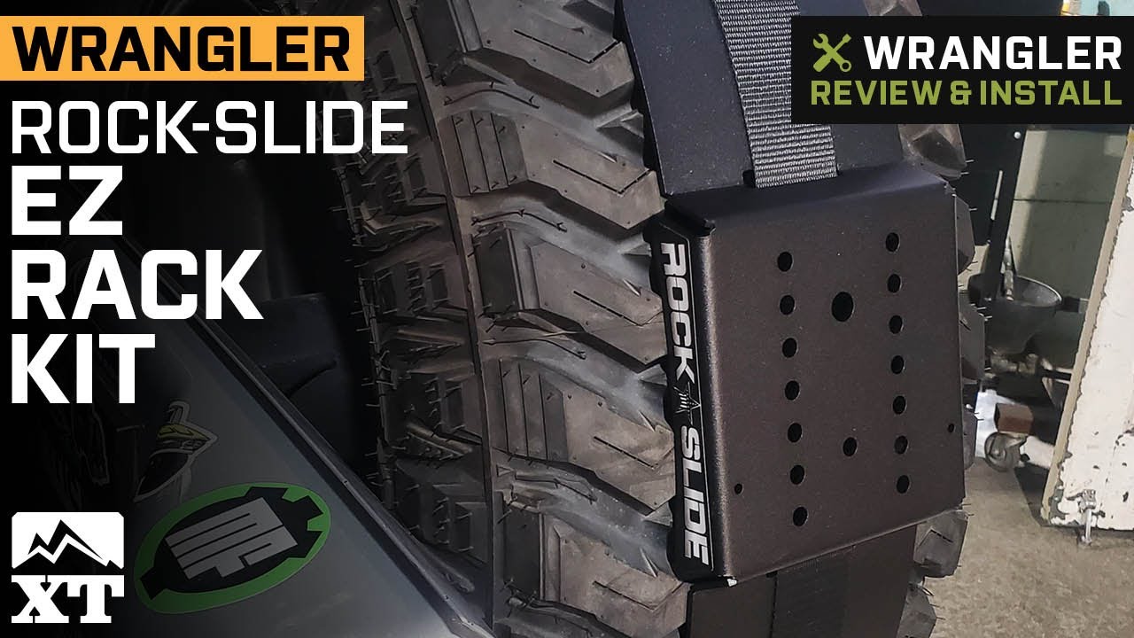 Jeep Wrangler Rock-Slide Engineering Basic EZ Rack Kit Review & Install