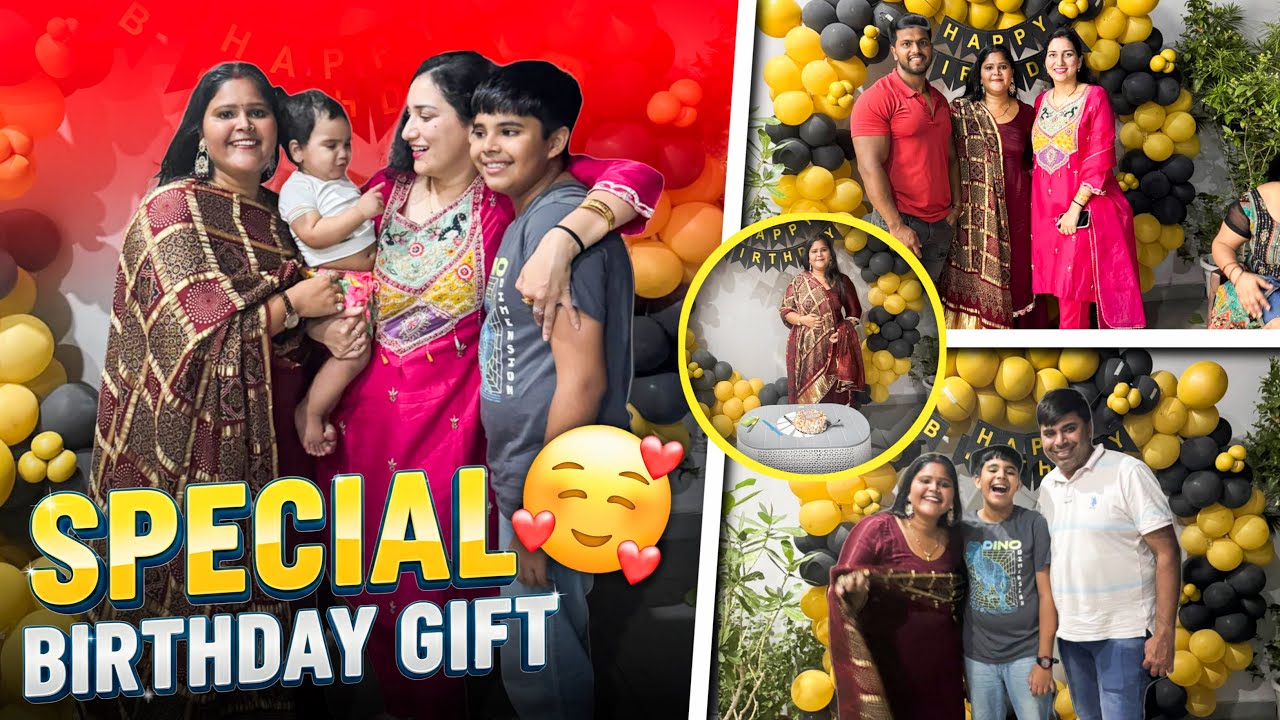 ननद के Birthday पे दिया Suprize🥳| Canada se laye gift 🎁 | Dance vlog❤️