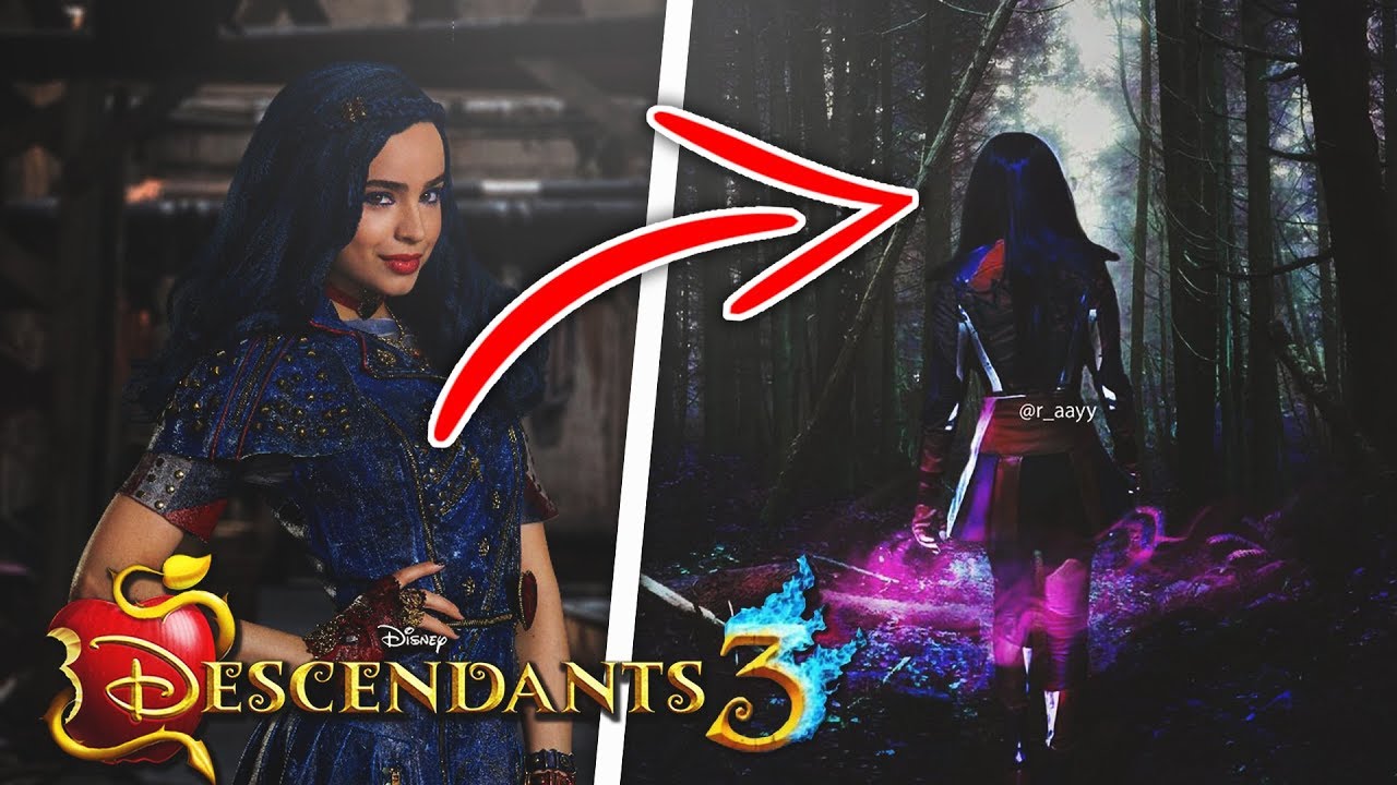 EVIE HAS BEEN CURSED IN DESCENDANTS 3?!