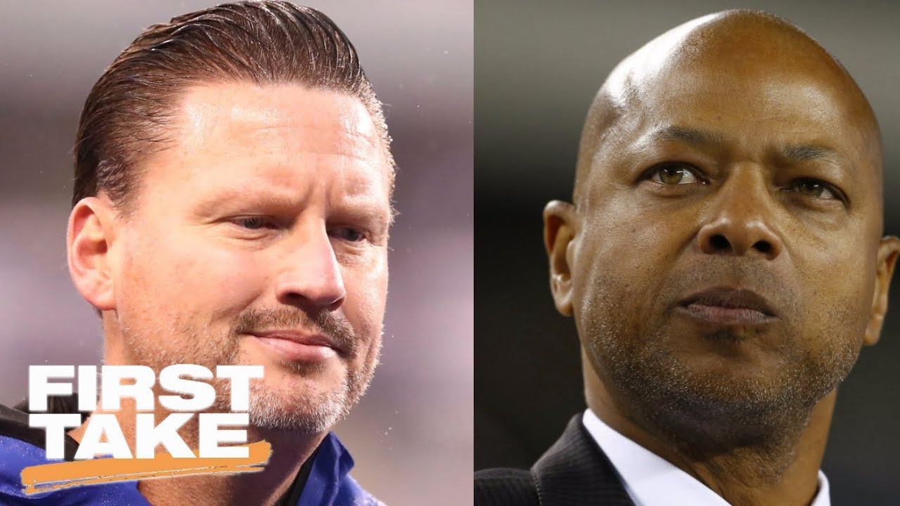 First Take reacts to Giants firing head coach Ben McAdoo and GM Jerry Reese | First Take | ESPN