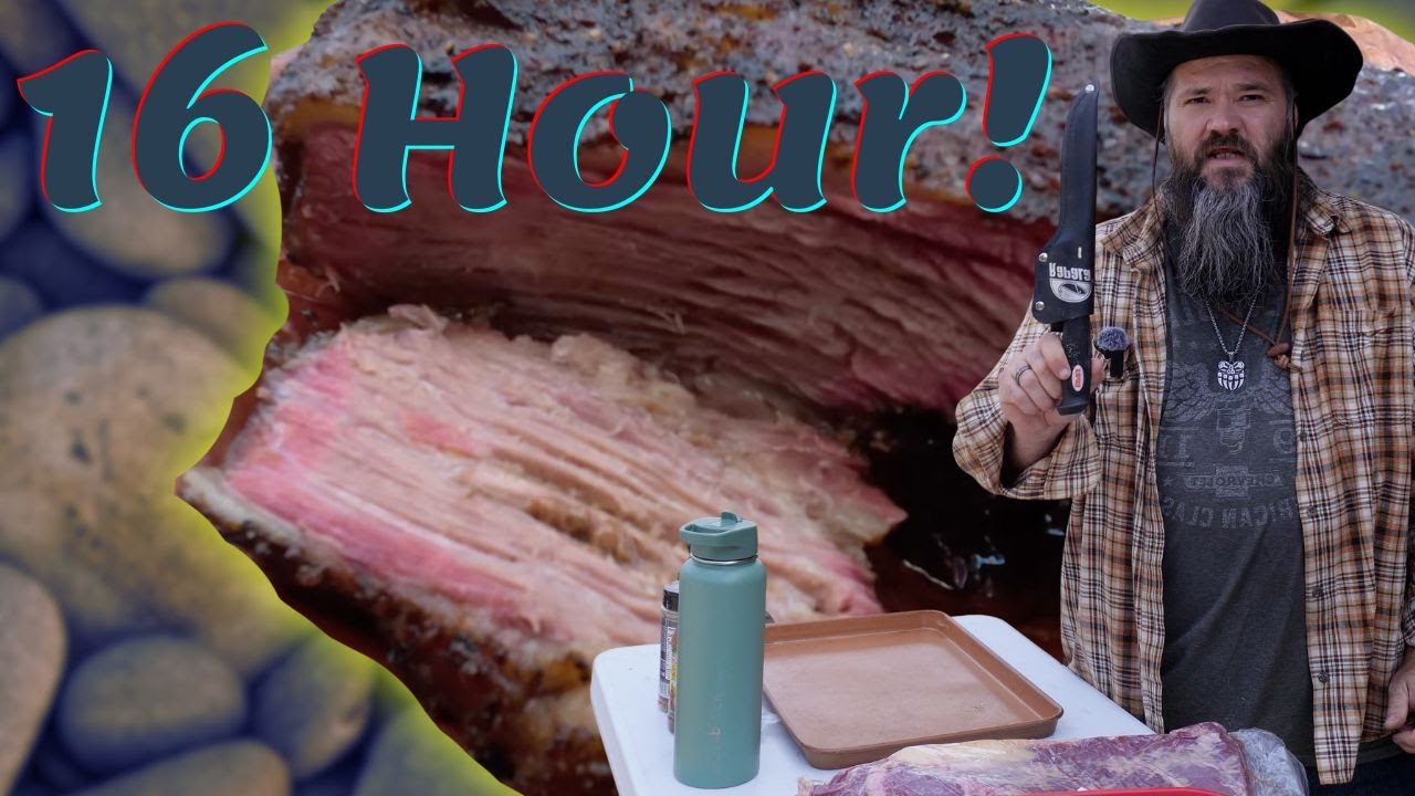 The KILLER 16 Hour Smoked Brisket and Beach Prospecting Adventure! !