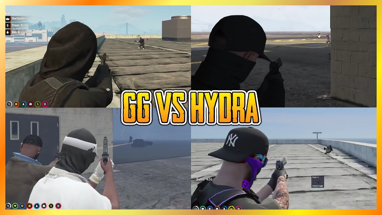 GG против HYDRA (Вендетта) в LSIA (Много точек зрения) | NoPixel GTA RP