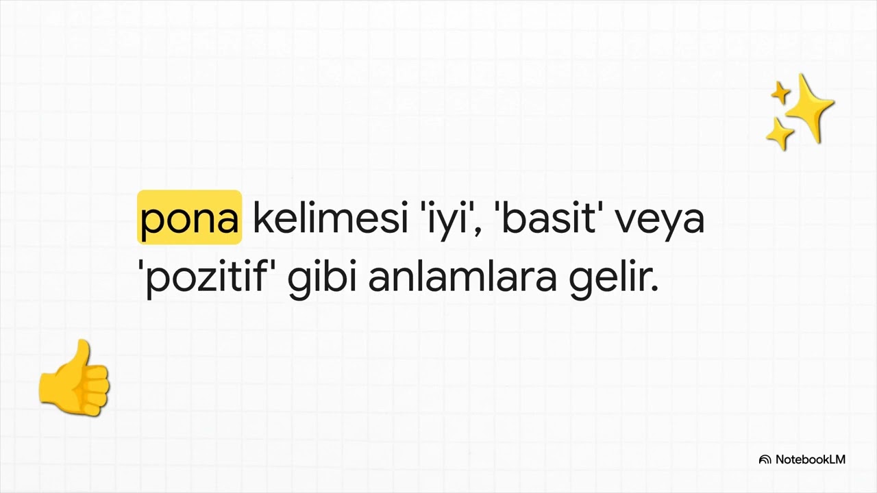 (❗AI SLOP❗) Toki Pona:İyinin Dili