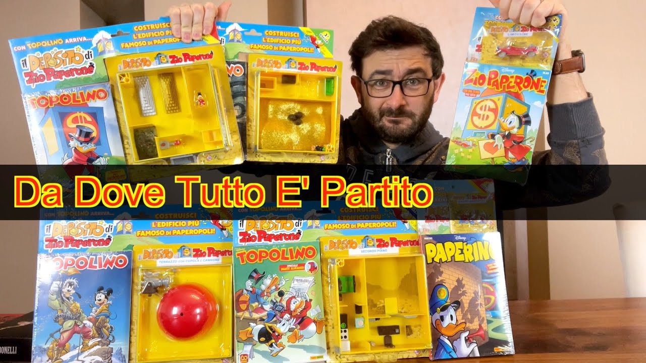 Il Deposito di Zio Paperone - Serie Completa Topolino Paperino Zio Paperone